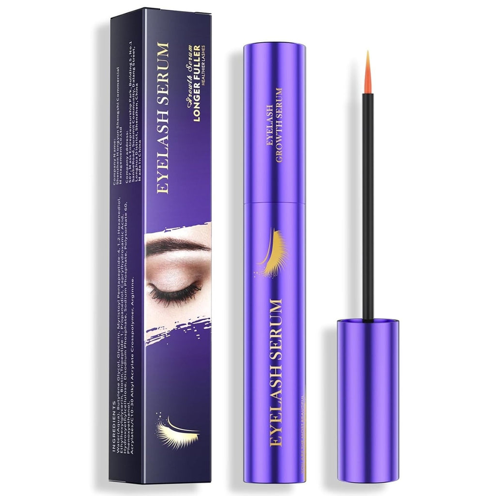 Rapid Eyelash Growth Serum for Thicker, Longer & Stronger Lashes & Brows