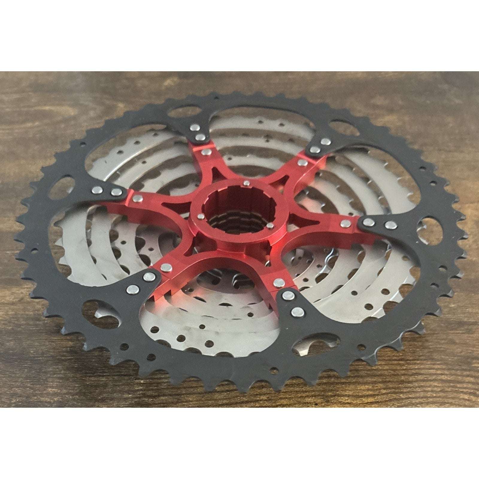 Lanxuanr 10-Speed Sprocket Cassette 10-50t for Mountain Bike and Road Bicycle
