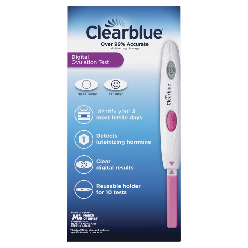 Clearblue Digital Ovulation Test Lot 2 Boxes 10 Tests Each EXP 2027-2028 NEW