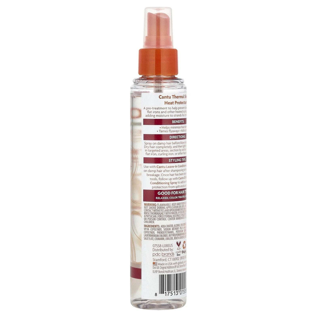 2-PACK CANTU Shea Butter Thermal Shield Hair Heat Protectant, 5.1 fl oz (151 ml)
