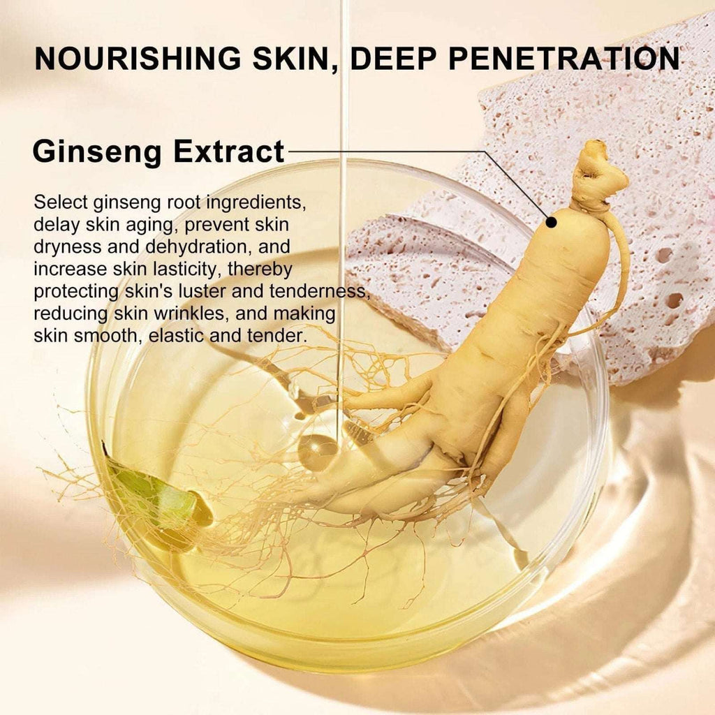 Ginseng Gold Extract Anti Aging Essence Oil, Anti-Wrinkle Polypeptide 120ml