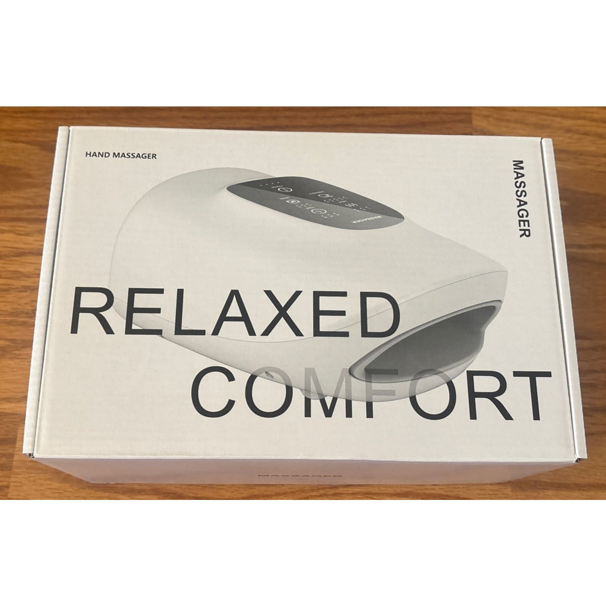 Cordless Electric Hand Massager Heat, Palm Acupoint Compression Arthritis Carpal