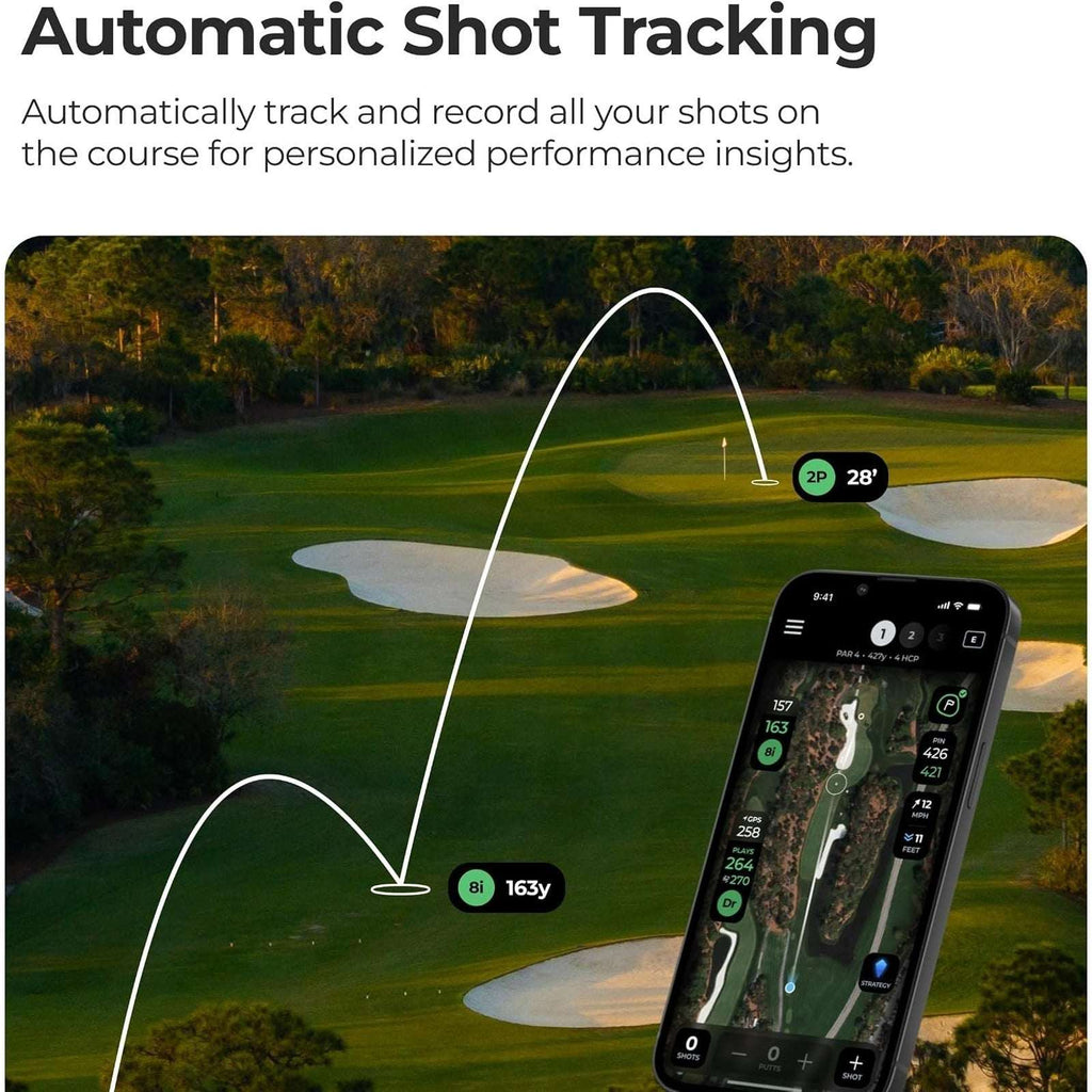 ARCCOS GOLF Gen 4 SMART SENSORS Smoke 80015 AI GPS Rangefinder Game Tracking Set