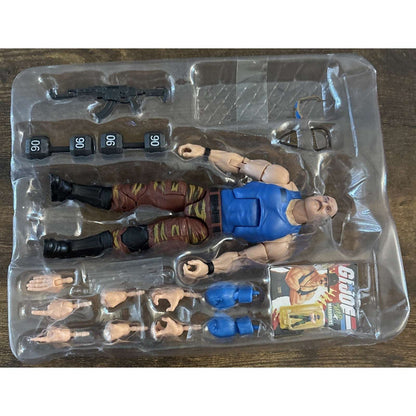 SGT. SLAUGHTER G.I. JOE Classified Series Mad Marauders 6" Action Figure READ!