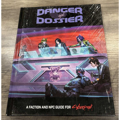 Cyberpunk Red RPG: Danger Gal Dossier FIRST PRINT R. Talsorian Games + QR Codes