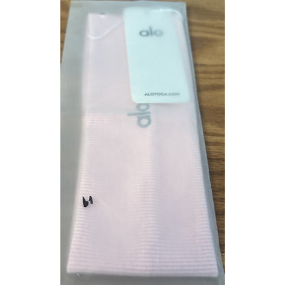 Alo Yoga Light Pink Logo 3" Wide Headband Adult/Teen One Size Athletic Fitness