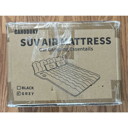 SUV Inflatable Air Mattress w Pump Drive-Ins Road Trips Camping Cup Phone Holder