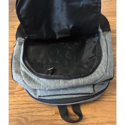 MATEIN 18.5 Inch Laptop TSA Approved Backpack, Extra Large Gray/Black w USB Port