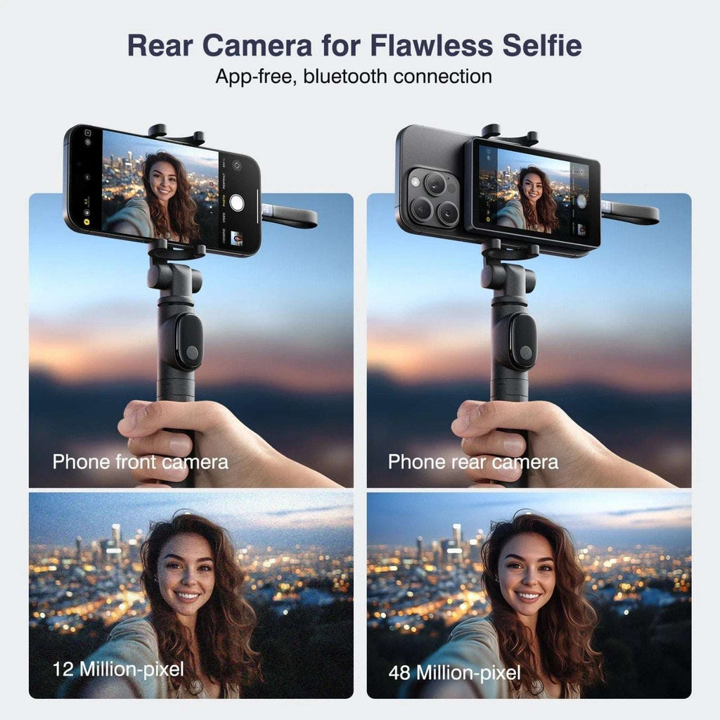 TTQ Vlog Screen Selfie Video Monitor TF39 Magnetic Remote Control NewOB No USB-C