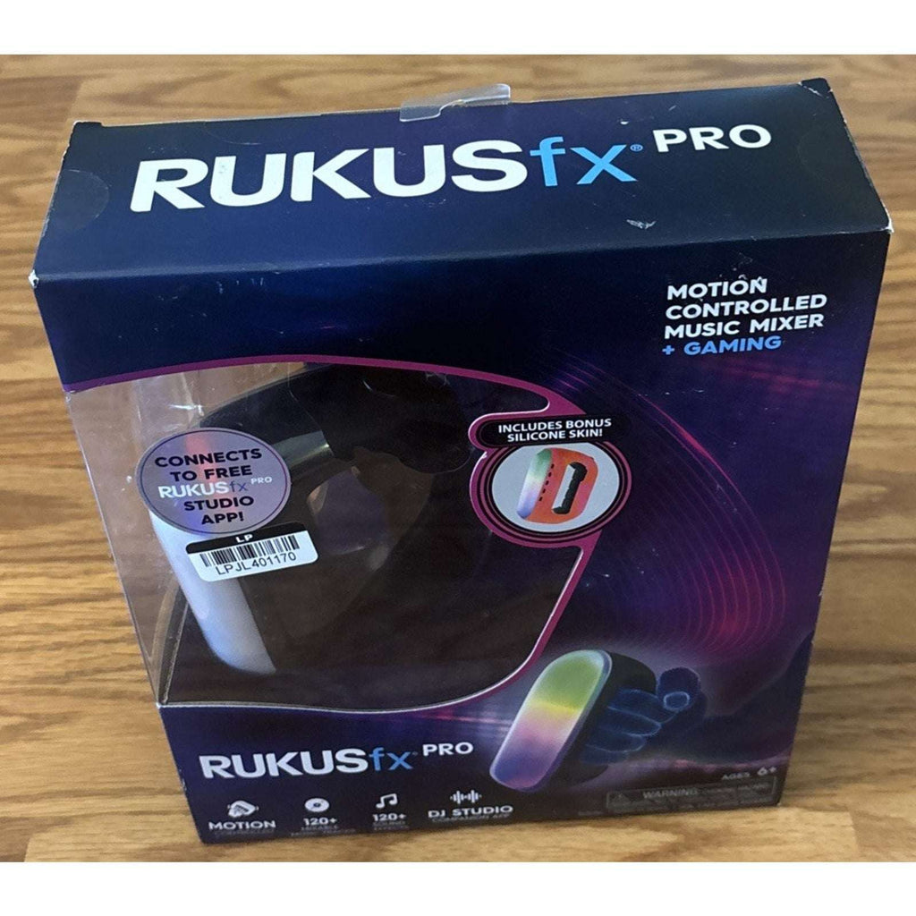 RUKUSfx Pro Motion Controlled Music Mixer + Gaming 120+ Tracks BeatSnap Tech
