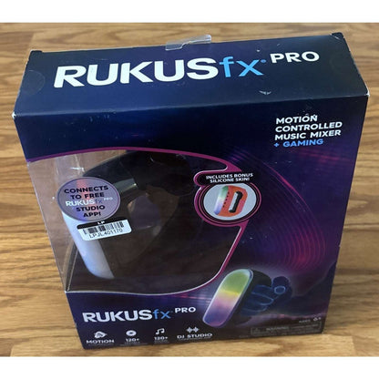 RUKUSfx Pro Motion Controlled Music Mixer + Gaming 120+ Tracks BeatSnap Tech