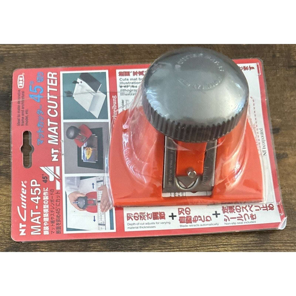 NT Professional 45° Bevel Mat Board Cutter MAT-45P Aluminum Die-Cast Grip Japan