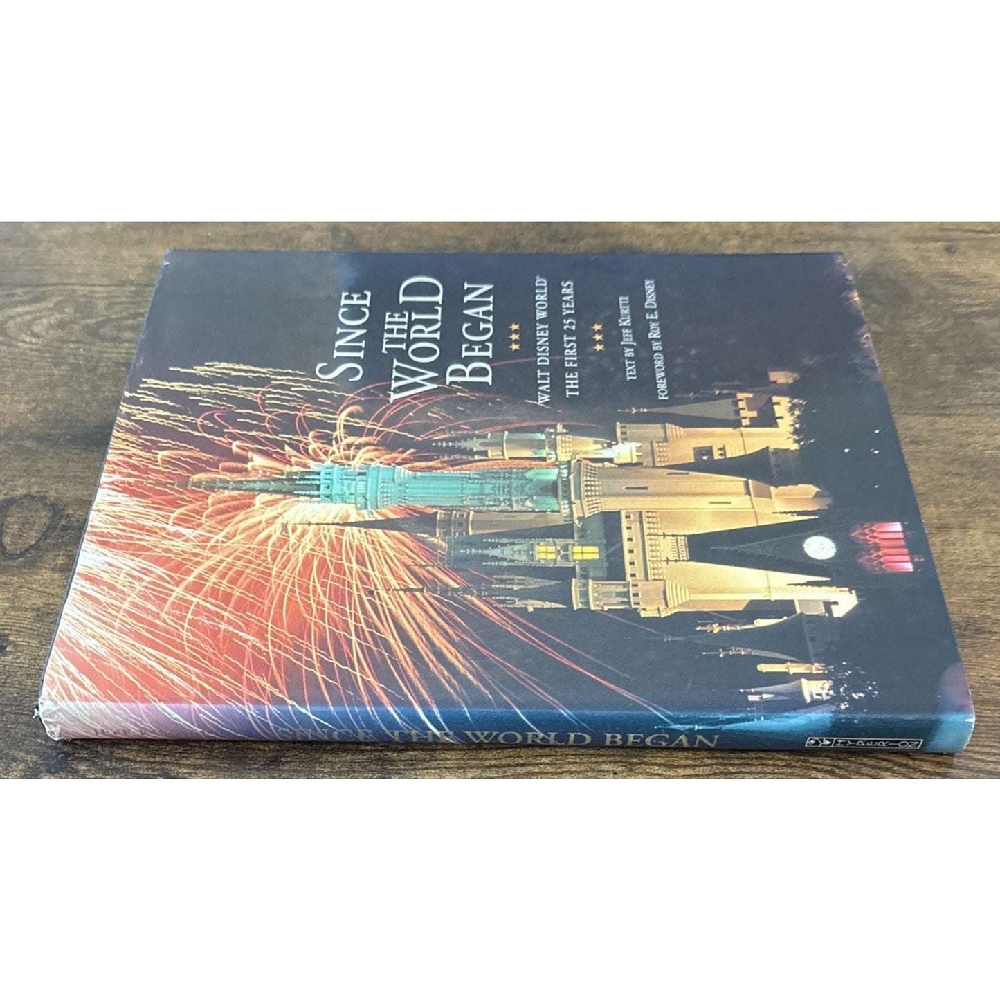 1996 WALT DISNEY WORLD SINCE THE WORLD BEGAN BOOK - THE FIRST 25 YEARS! 1st Ed