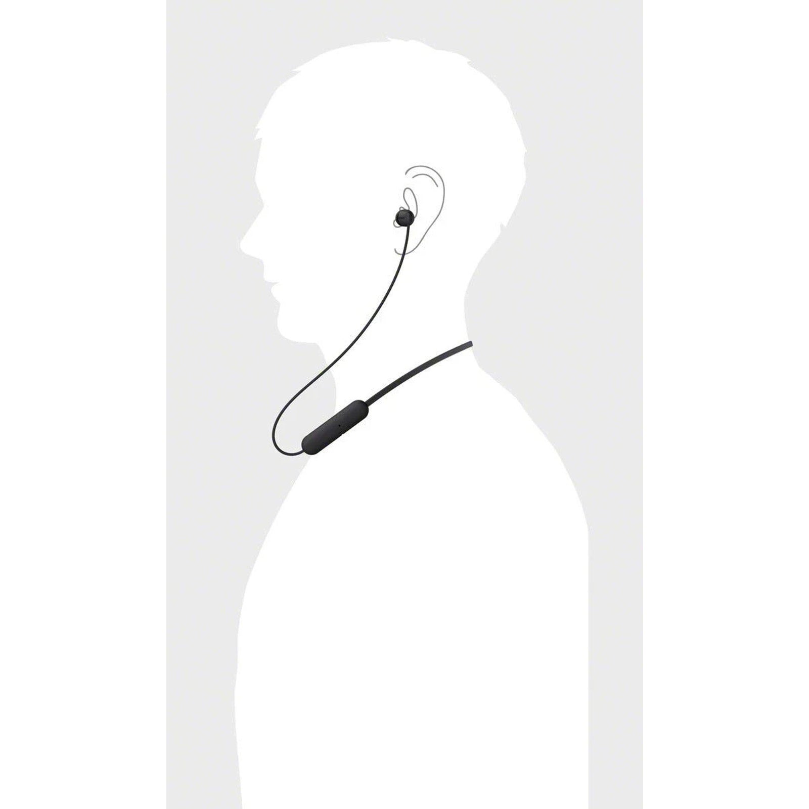 Sony WI-C200 Wireless In-ear Stereo Magnetic Headset Earbuds BT5.0 Calls w/ Mic