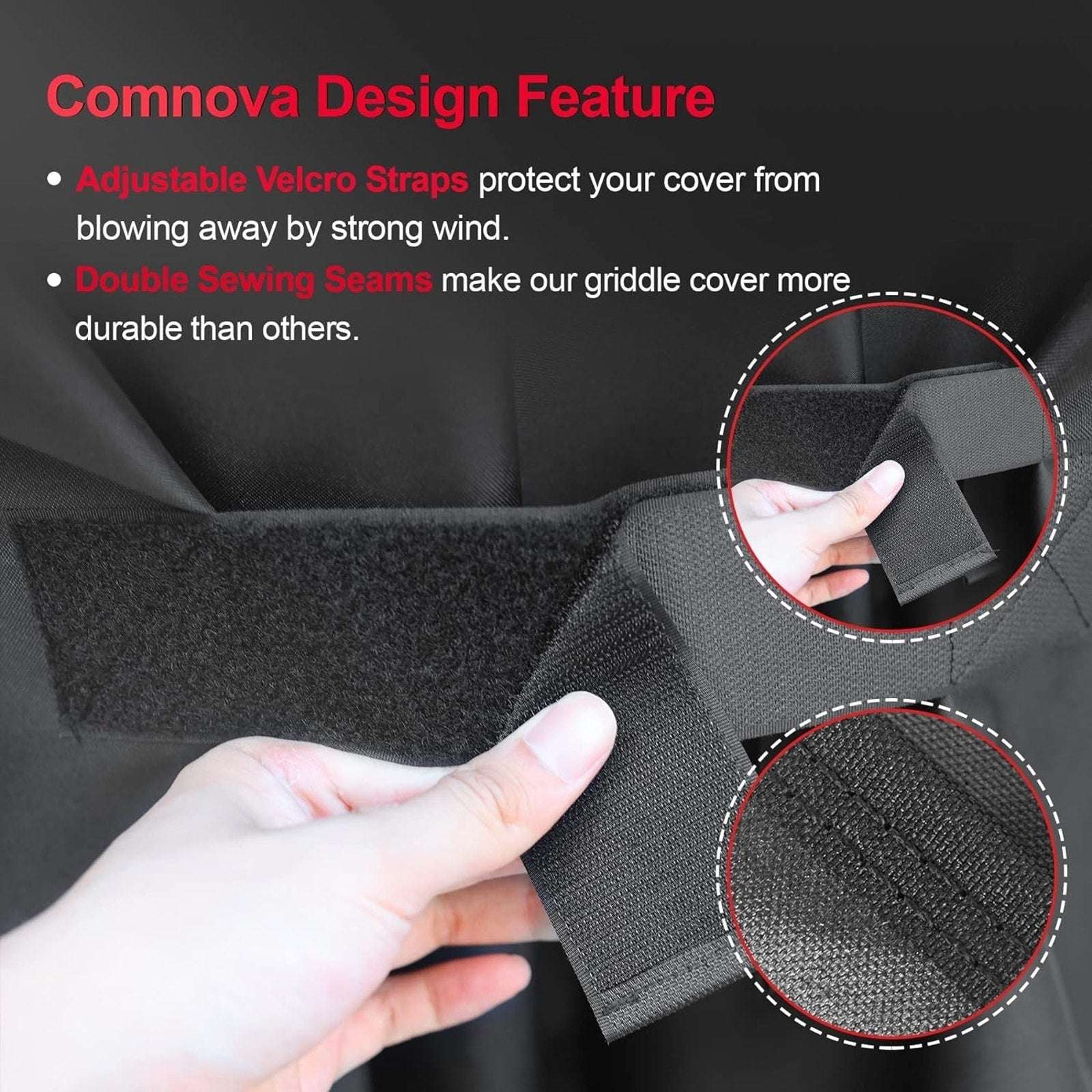 Comnova Grill Cover for Pit Boss 820-850 Z Grill 700 Premium Wood Pellet Smoker