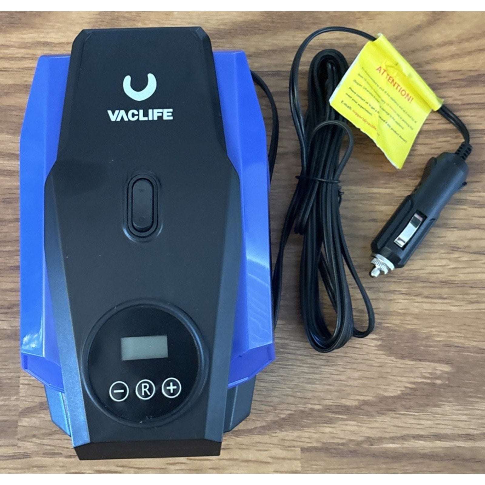 VacLife Air Compressor Tire Inflator w/ LED Light and Digital Display 12V DC