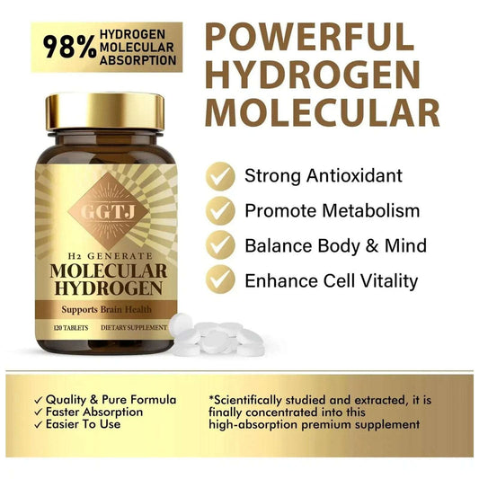Hydrogen Water Tablets H2 Molecular Supplements w/ Magnesium 120Ct EXP 04/27