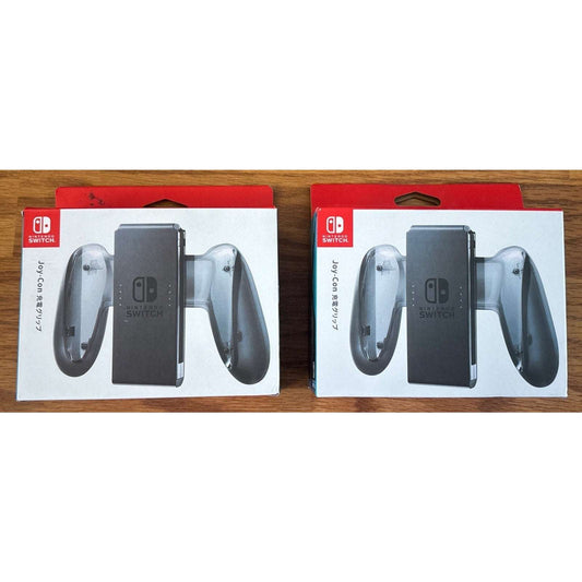 (2 Pack) Official Nintendo Switch Joy-Con Charging Grip HAC-012 HAC-A-ESSKA(JPN)