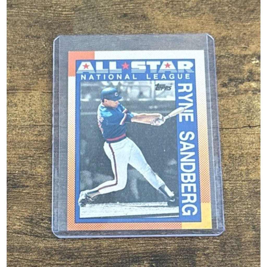 1990 Topps #398 Ryne Sandberg Baseball Card All-Star National League Pack Fresh