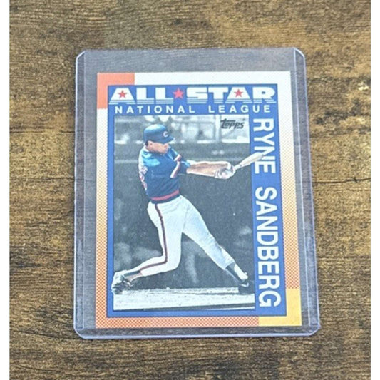 1990 Topps #398 Ryne Sandberg Baseball Card All-Star National League Pack Fresh