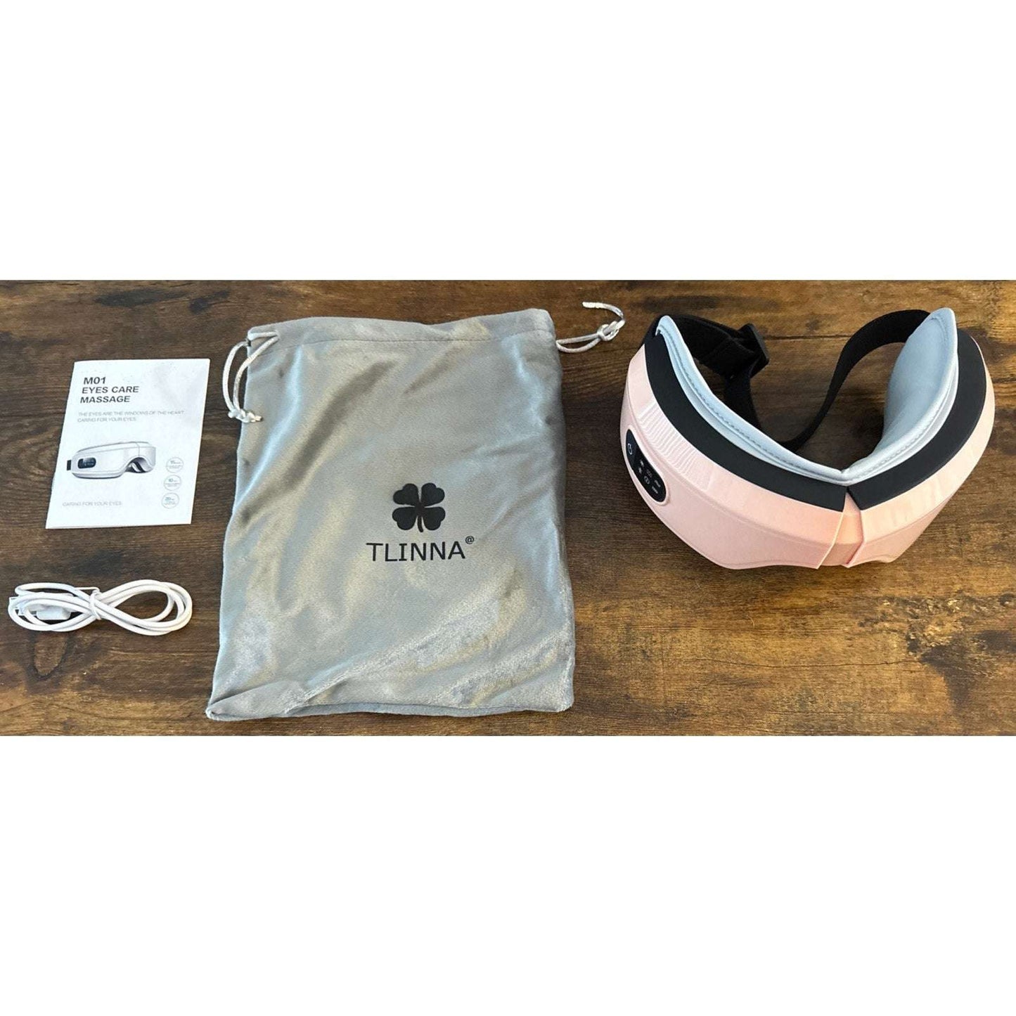 Smart Eye Massager Heated Hot Compress Pressure Vibration Bluetooth Music Player