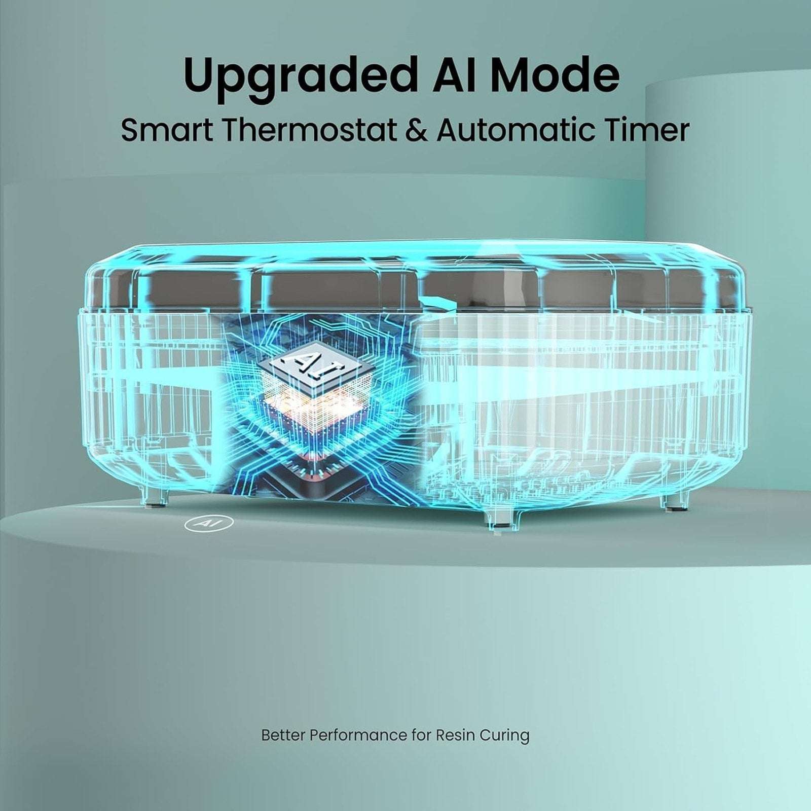 Resiners Smart Resin Curing Machine Cure Air w/ AI Smart Thermostat & Auto Timer
