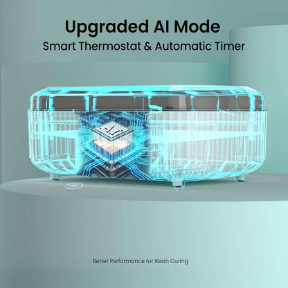 Resiners Smart Resin Curing Machine Cure Air w/ AI Smart Thermostat & Auto Timer