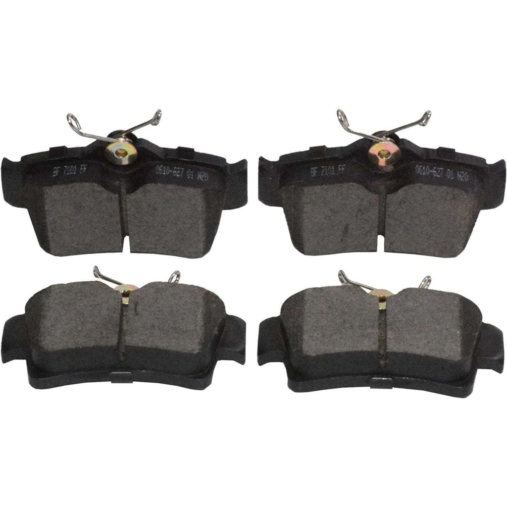 Front & Rear Ceramic Brake Pads for Ford Mustang 1999 - 2004 D804 S627