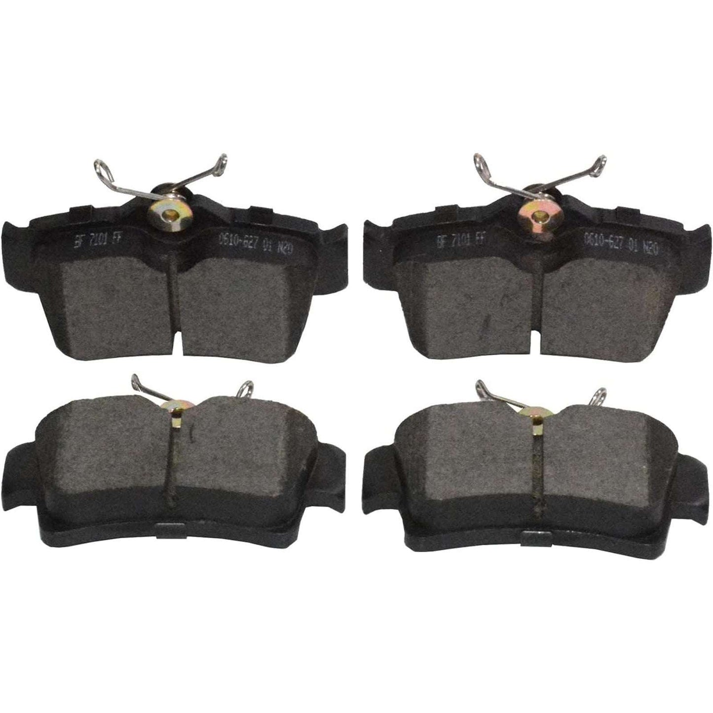 Front & Rear Ceramic Brake Pads for Ford Mustang 1999 - 2004 D804 S627