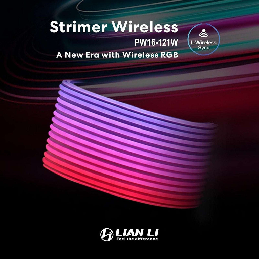 Lian Li Strimer Wireless 16 Pin GPU Addressable RGB Extension Cable PW16-121W