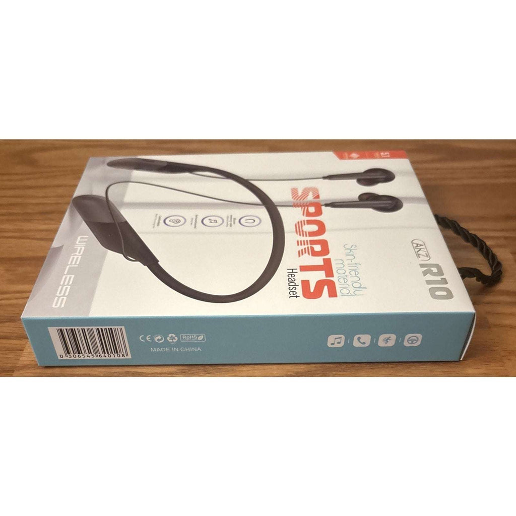 Bluetooth Headphones Neckband, Retractable Headset Wireless Sports Earbuds Noise