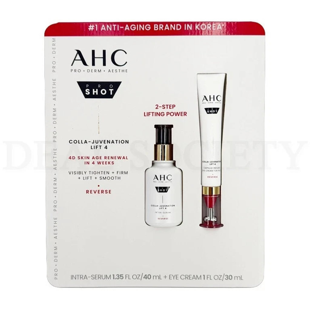 AHC Pro Shot Colla Juvenation Lift 4 Duo Serum Eye & Face Cream 40ml/30ml