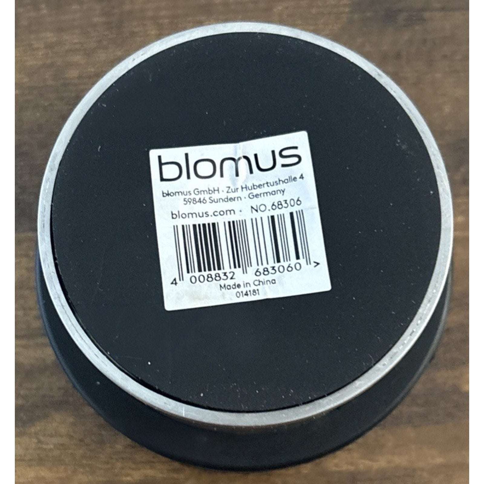 Blomus Door Stop 2kg Stopper for Heavy Door 9cmx7cm Stainless Steel/Rubber 68306