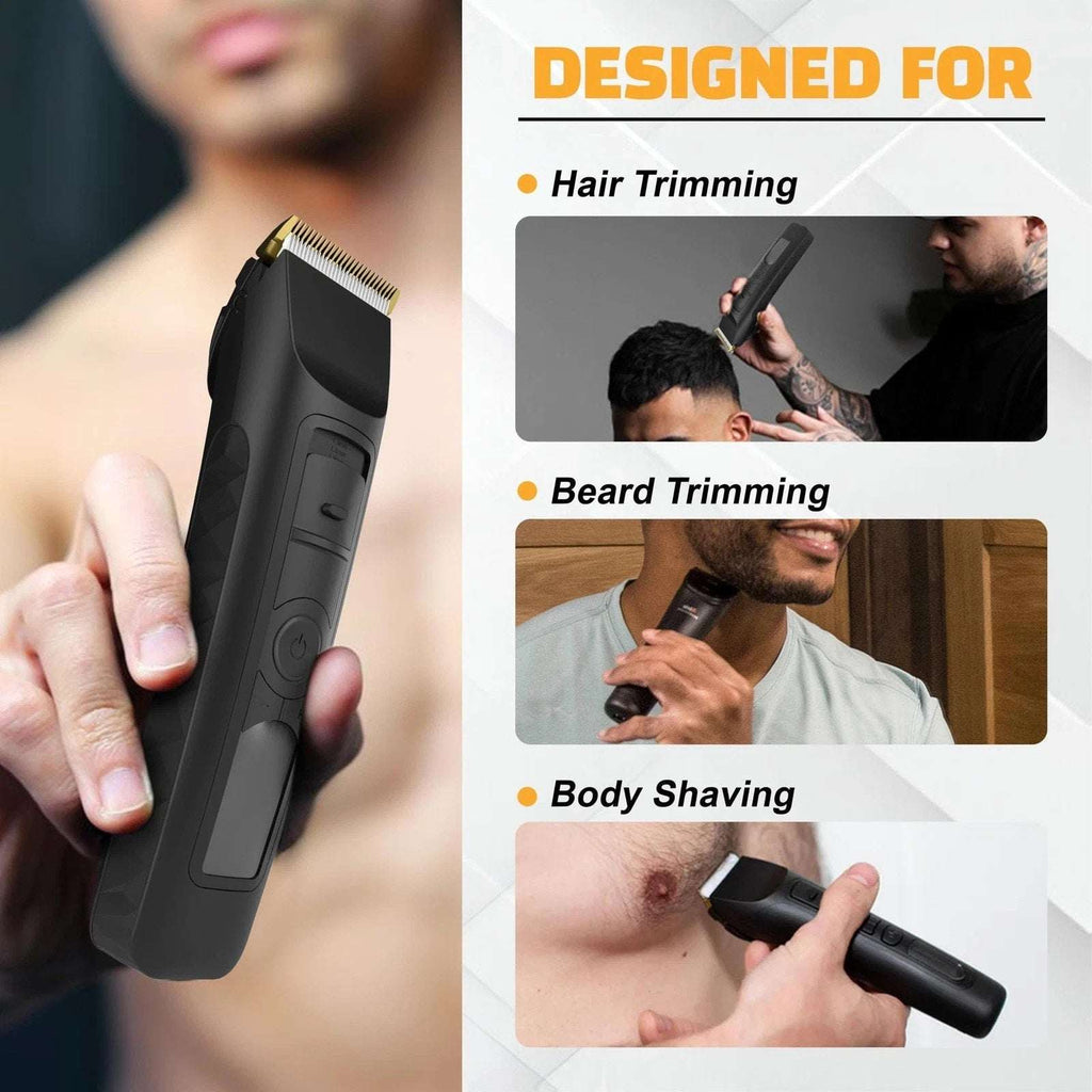 Brio Beardscape V2 Beard & Body Trimmer Cordless w/ Low Friction Ceramic Blade
