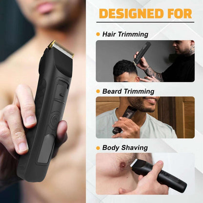 Brio Beardscape V2 Beard & Body Trimmer Cordless w/ Low Friction Ceramic Blade
