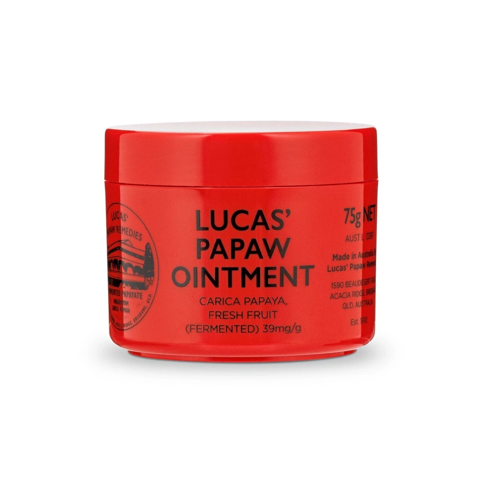 Lucas’ Papaw Ointment 75g x 2 Pack Natural Skin Healing Balm for Cuts & Dry Lips