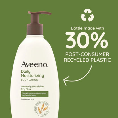Aveeno Daily Intense Moisturizing Body Lotion w/ Prebiotic Oat - 12 fl oz - NEW