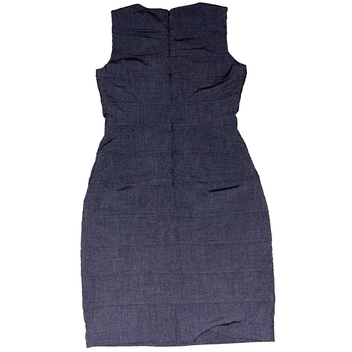 Calvin Klein Women’s Gray Classic Sleeveless Tiered Sheath Dress size 6