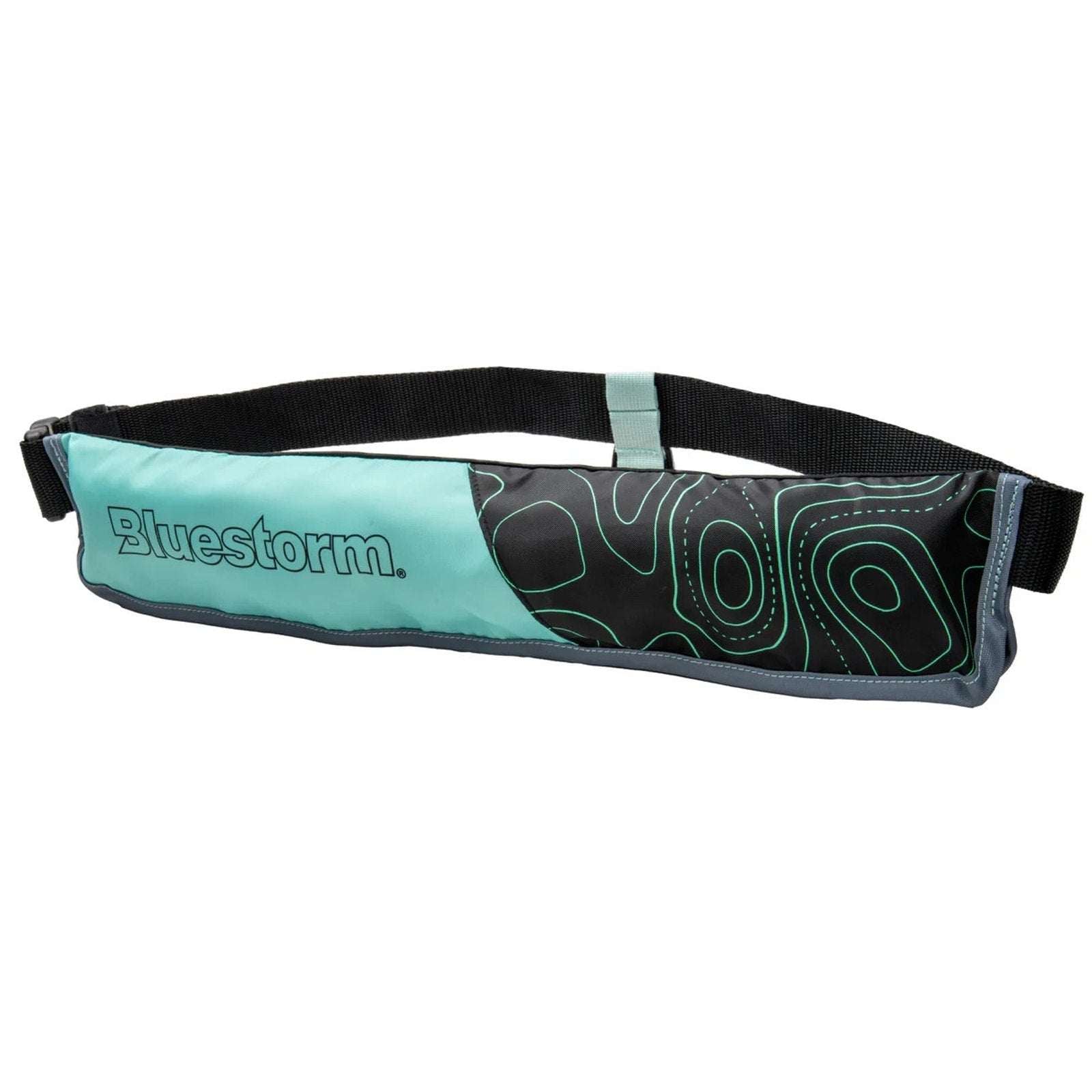 Bluestorm CIRRO 16 Manual Inflatable Belt Pack USCG Approved Type V PFD, Teal