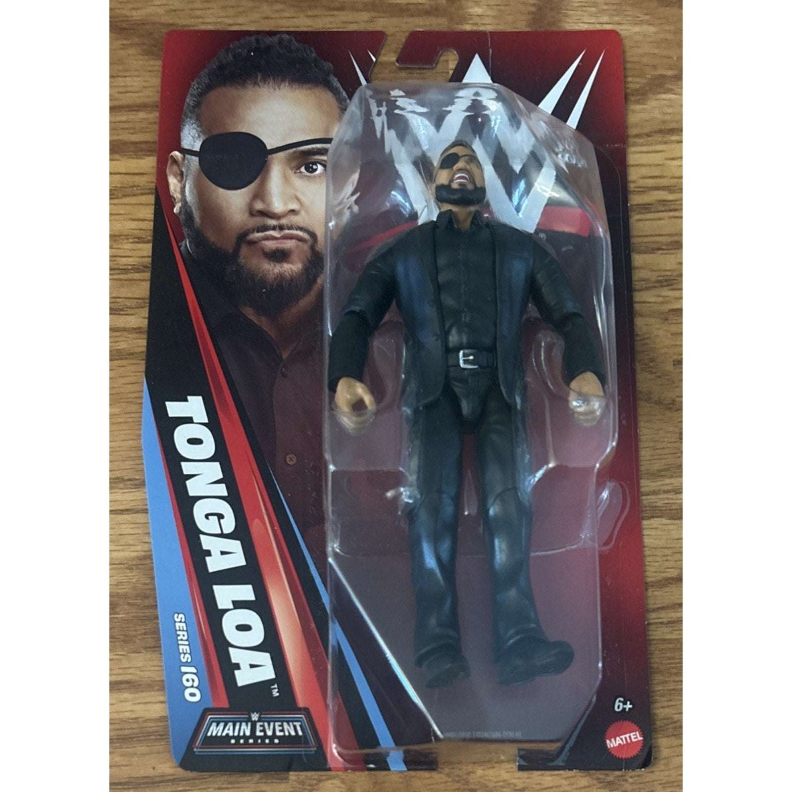 Tonga Loa (with Eye Patch) - WWE Main Event Series 160 Mattel Wrestling Figure