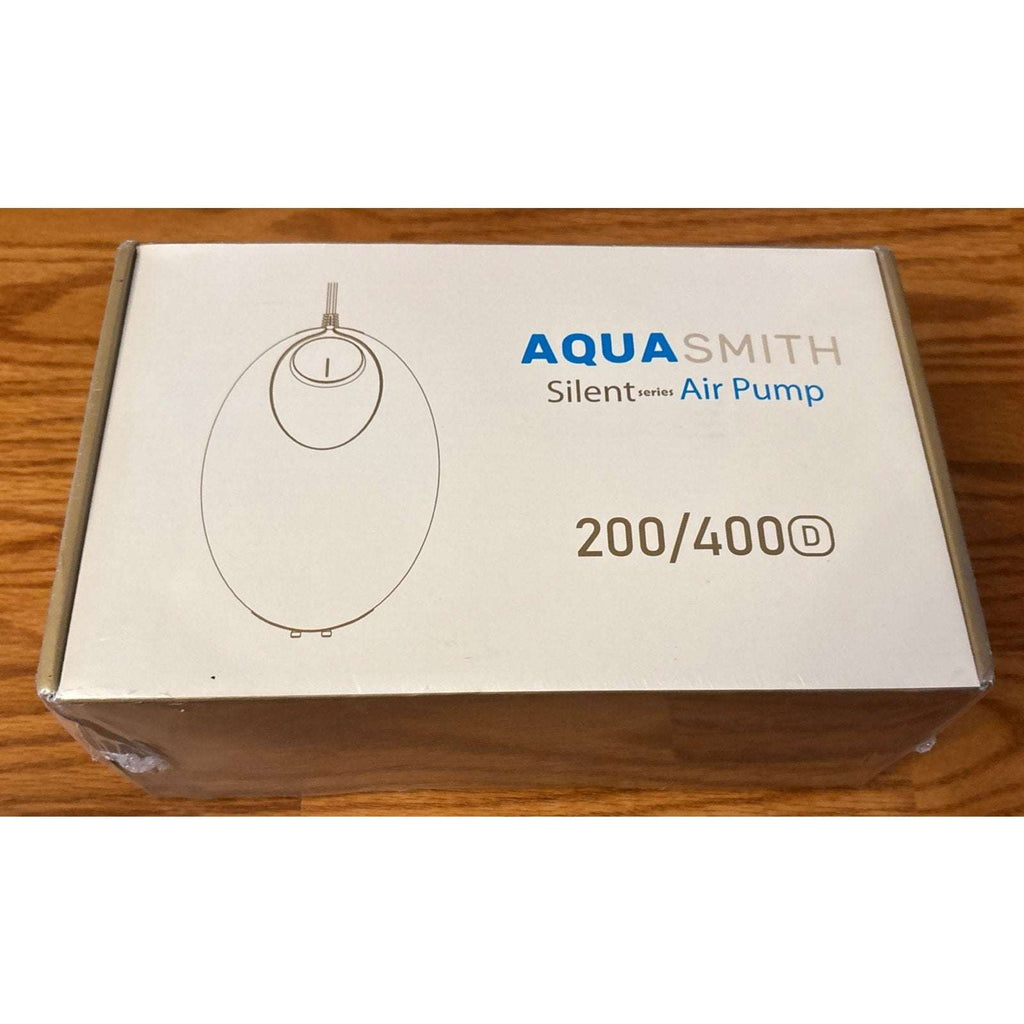 AquaSmith Silent Series Aquarium Air Pump System Aerator w/ Adjustable Airflow