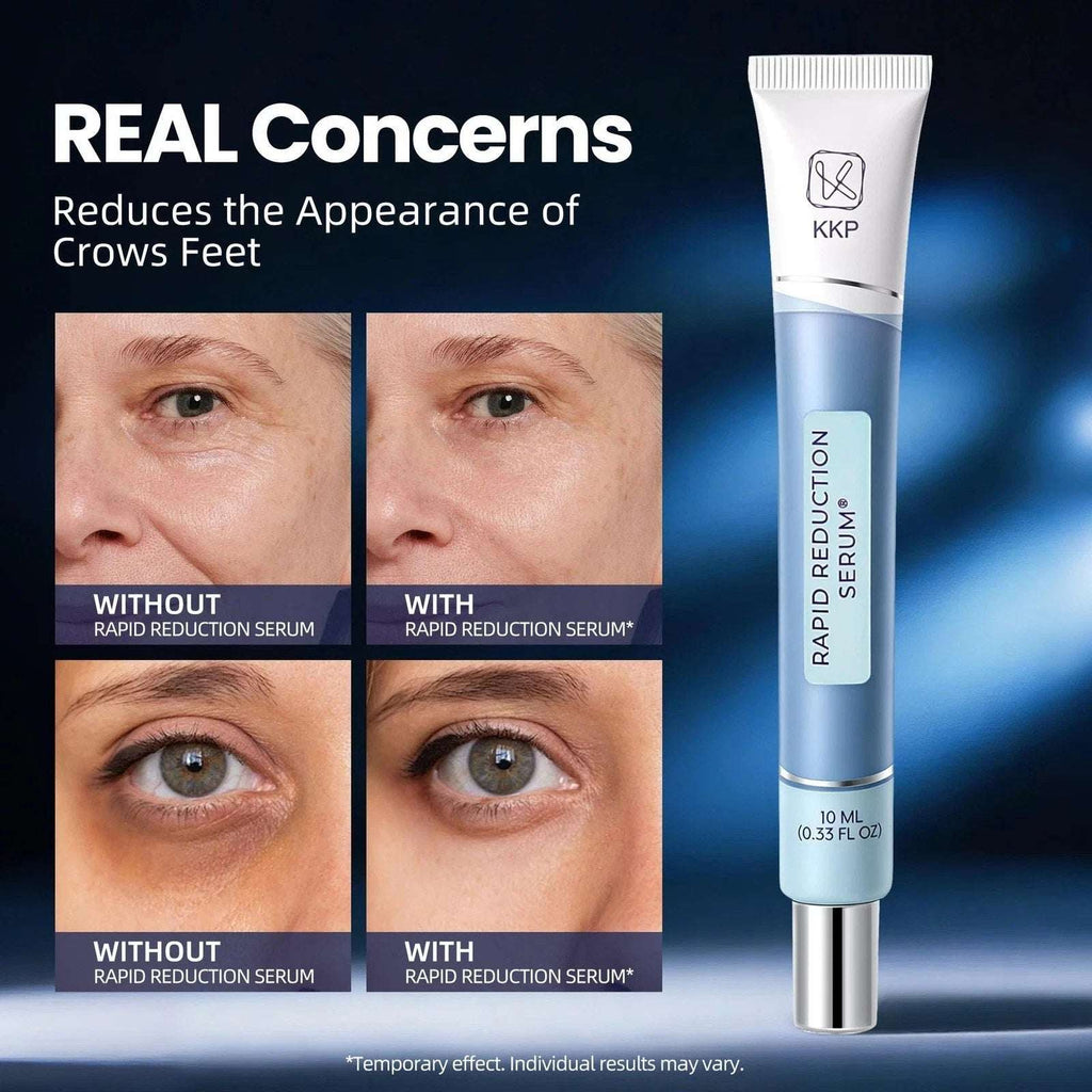 Rapid Reduction Eye Serum Visibly Reduces Under-Eye Bags, Wrinkles, Dark Circles