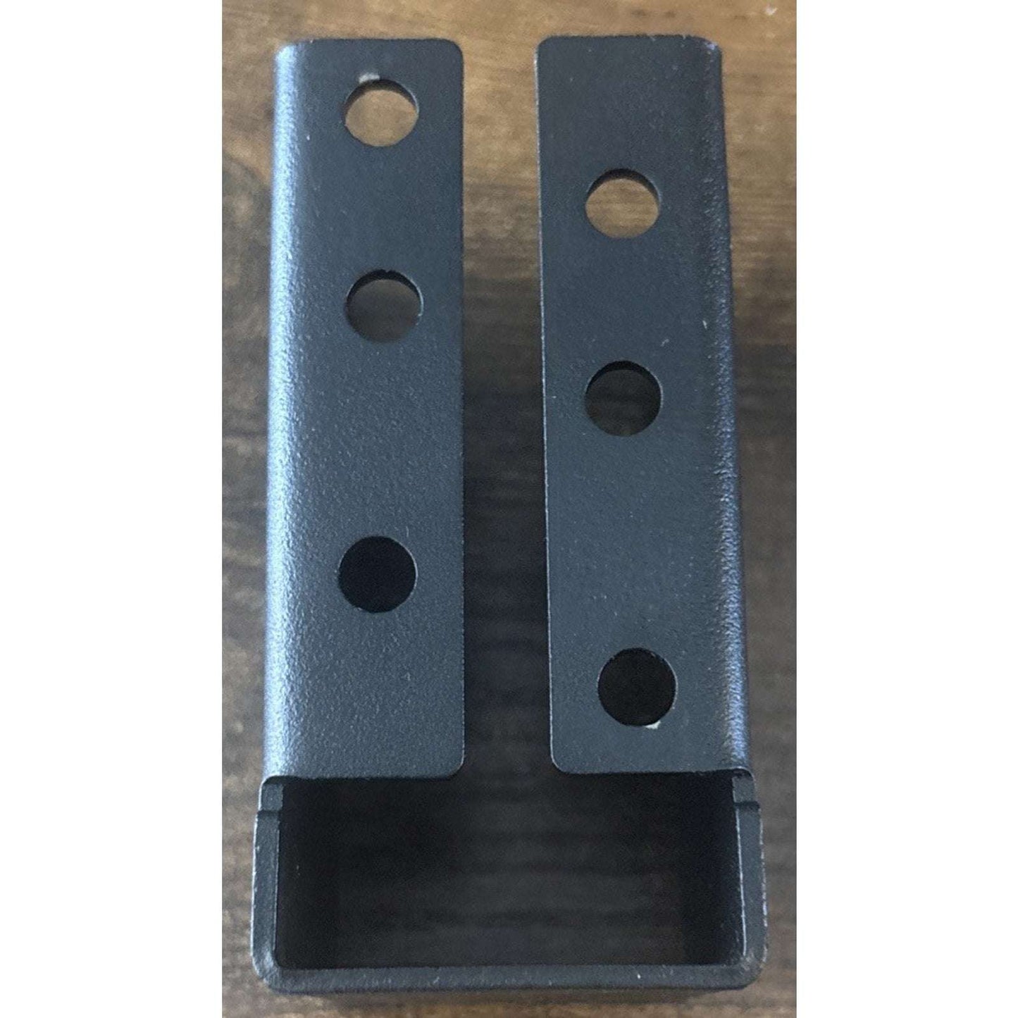 24 Concealed Joist Hanger Flange Powder-Coated Steel Bracket for 2x4" Beam Swing