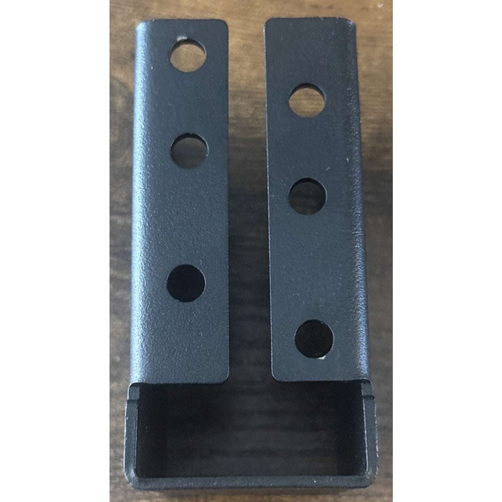 24 Concealed Joist Hanger Flange Powder-Coated Steel Bracket for 2x4" Beam Swing