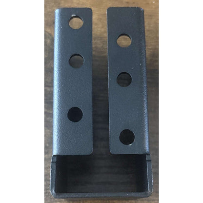 24 Concealed Joist Hanger Flange Powder-Coated Steel Bracket for 2x4" Beam Swing