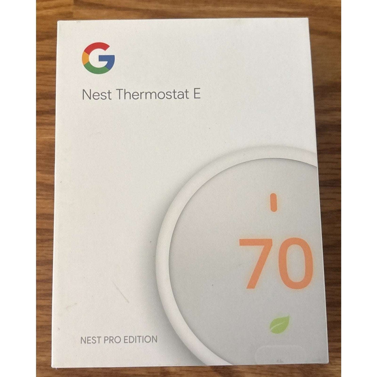 Google Nest Thermostat E Nest Pro Edition Model: A0063 T4001ES - New Open Box
