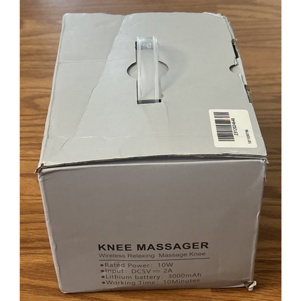 Wireless Knee Massager with Heat, Vibration Massage & Red Light Therapy for Pain