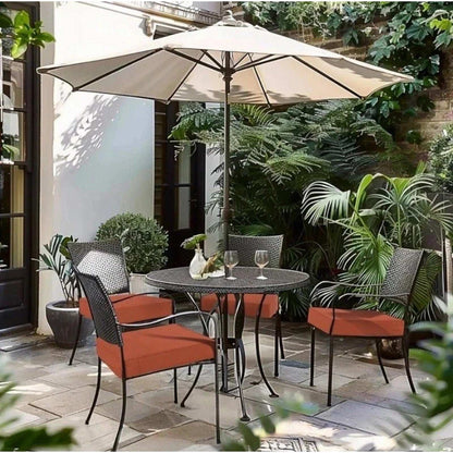 Favoyard Patio Chair Cushions 19 x 19 x 3 Inch Waterproof Outdoor Seat 2 Pack