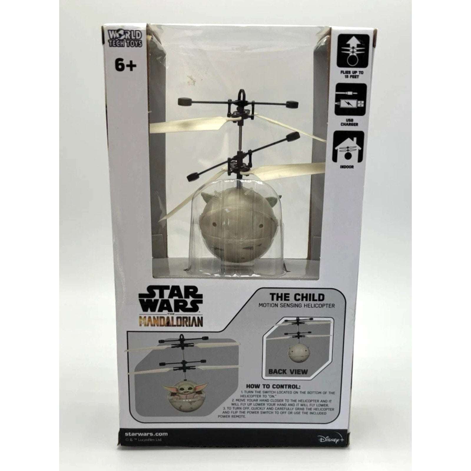 Star Wars Mandalorian The Child Motion Sensing Flying Helicopter Baby Yoda Drone