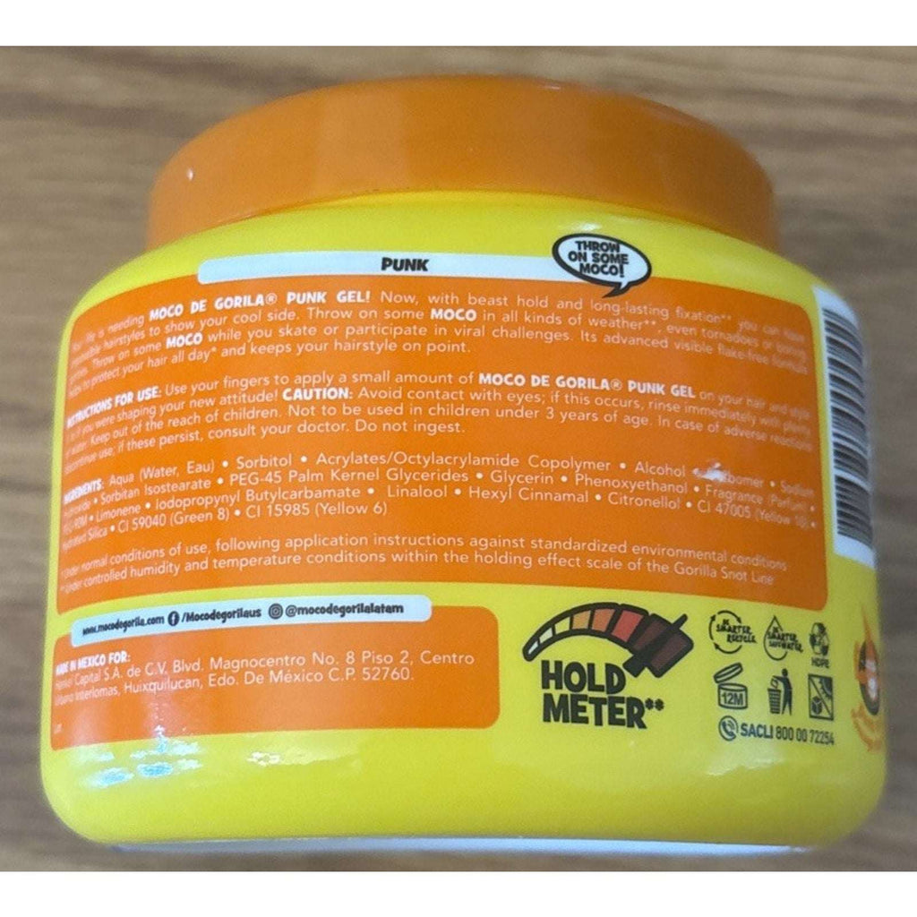 3-Pack Moco de Gorila Punk Beast Hold Hair Styling Gorilla Snot Gel 9.52oz Each